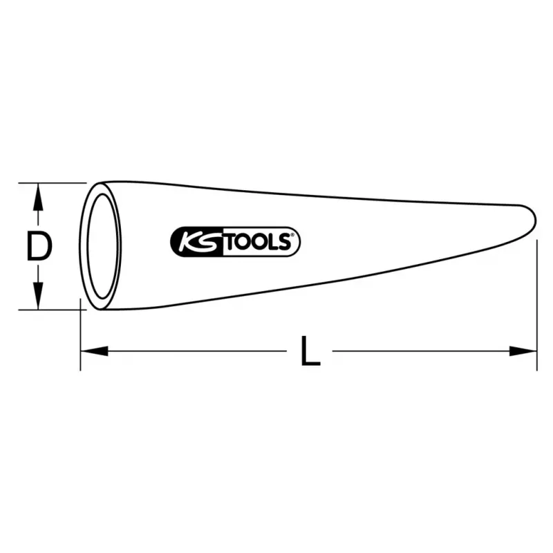 Kaabliläbiviik KS Tools 117.4254 1 tk