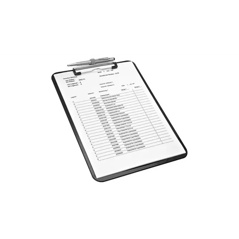 Clipboard A4 WEDO Wedo Clipboard A4 pliiatsihoidiku ja riputusaasaga