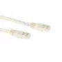 ACT Ivory 3-meetrine U/UTP CAT6 patch-kaabel RJ45 pistikutega