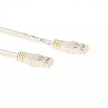 ACT Elevandiluu värvi 1,5 m U/UTP CAT6 ühenduskaabel RJ45-pistikutega