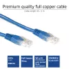 ACT sinine 1 meeter U/UTP CAT6 patch-kaabel RJ45-pistikutega