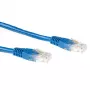 ACT sinine 2 m U/UTP CAT6 ühenduskaabel RJ45-pistikutega