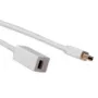 ACT 1 meetri pikkune Mini DisplayPort'i pikenduskaabel Mini DisplayPort isane - emane