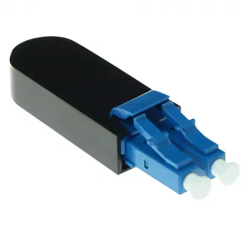 Fiiberoptiline LC tagasisilmuse adapter ACT EA9004 ühemoodiline 1310 nm must