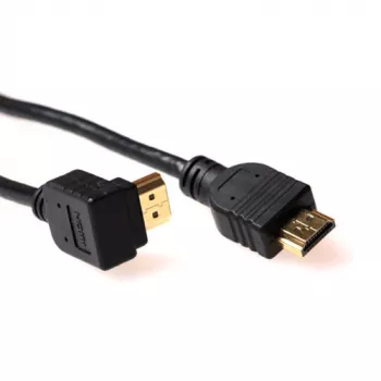 ACT 3 m HDMI-kiire kaabel v2.0 HDMI-A-pistik nurga all HDMI-A isasele sirgele