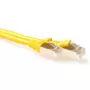 ACT kollane 20-meetrine LSZH SFTP CAT6A patch-kaabel, tõmblukuta RJ45-pistikud