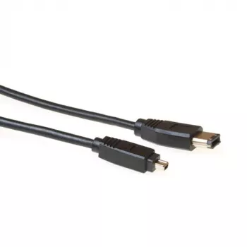 ACT Firewire IEEE1394 ühenduskaabel 6-kontaktiline isane - 4-kontaktiline isane 4,50 m