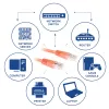 ACT oranž 3 meetri pikkune U/UTP CAT6 patch-kaabel RJ45 pistikutega