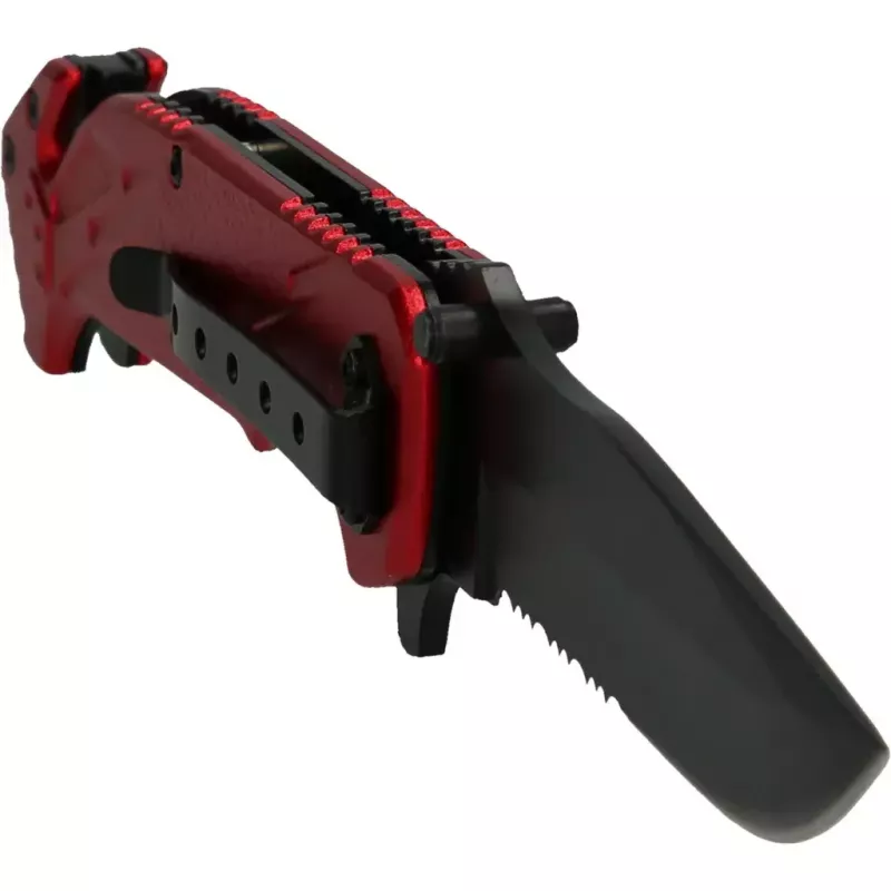 Kokkupandav nuga Matkaja/skaudi KS Tools 907.2220 Must Punane