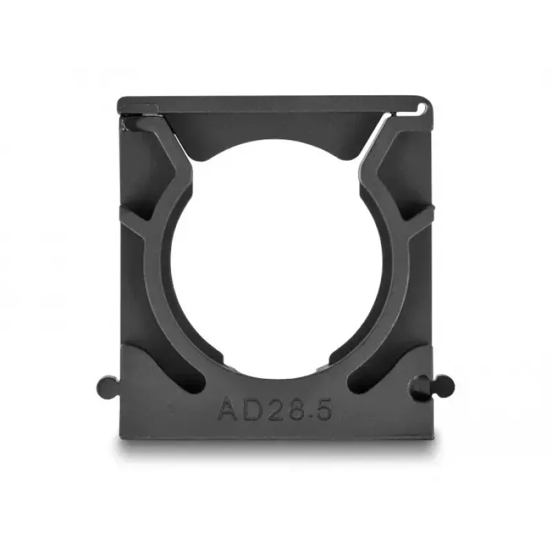 Kaablihoidik DeLOCK 60487 28,5 mm must 4 tk