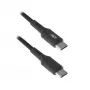 ACT USB 2.0 laadimis-/andmekaabel C-isane - C-isane 1 meeter, nailon