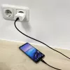 ACT USB 2.0 laadimis-/andmekaabel C-isane - C-isane 1 meeter, nailon