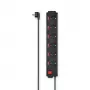 Hama 00223160 nutikas pistikupesadega pikendusjuhe 6 vahelduvvoolu pistikupesa 1,4 m 3680 W