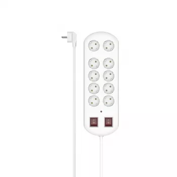 Hama 00223163 toitepikendus 2 m 10 vahelduvvoolu pesa Siseruumides Valge