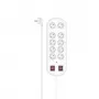 Hama 00223163 toitepikendus 2 m 10 vahelduvvoolu pesa Siseruumides Valge
