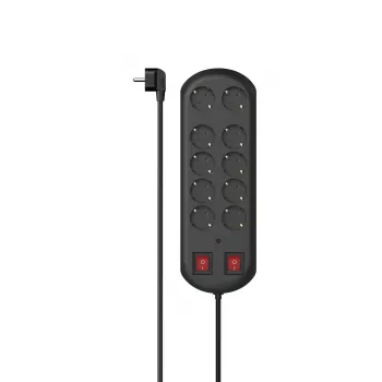 Hama 00223164 pikendusjuhe 2 m 10 vahelduvvoolu pistikupesa siseruumides Must