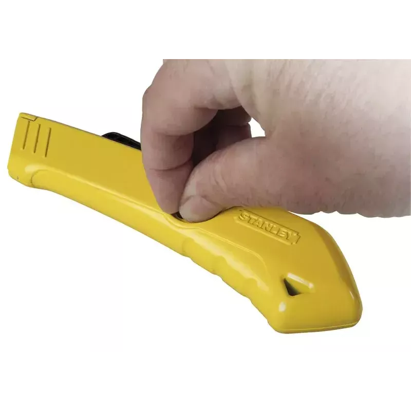 Utility knife Stanley STHT0-10193 Must Roostevaba teras Kollane Razor blade 22 mm laius 165 mm pikkus