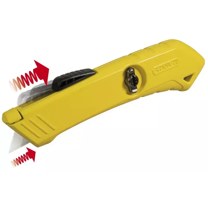 Utility knife Stanley STHT0-10193 Must Roostevaba teras Kollane Razor blade 22 mm laius 165 mm pikkus
