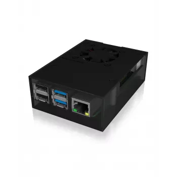 ICY BOX IB-RP108 ümbris antratsiit, must