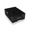 ICY BOX IB-RP108 ümbris antratsiit, must