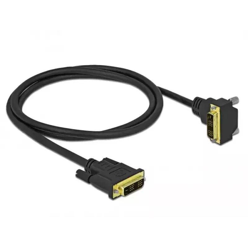 DVI-kaabel DeLOCK 85902 2 m DVI-D must