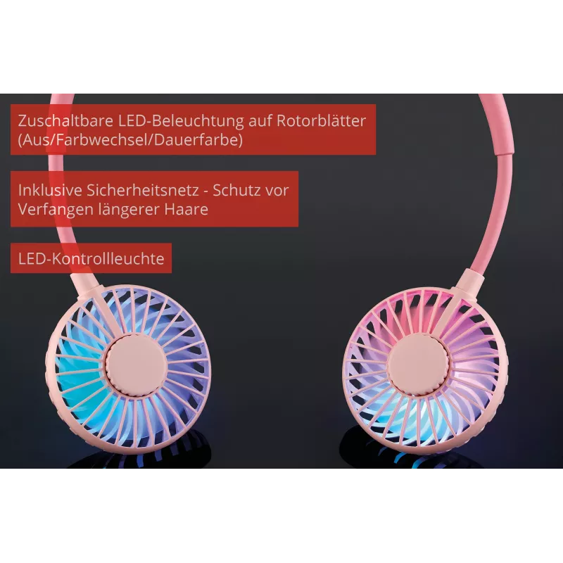 Unold Neck Fan Breezy Pink