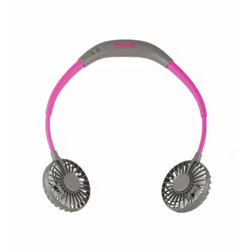 Unold Kaelaventilaator Breezy Antratsiit, Antratsiit, Lilla, 2 ventilaator(it), 8 h, Kaelaventilaator, Valge, 1 tk