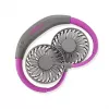 Unold Kaelaventilaator Breezy Antratsiit, Antratsiit, Lilla, 2 ventilaator(it), 8 h, Kaelaventilaator, Valge, 1 tk