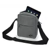 Messenger bag WEDO 59 350512 — Polyester hall unisex shoulder/handbag, zipper closure