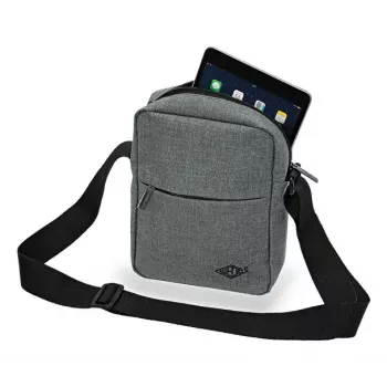 Messenger bag WEDO 59 350512 — Polyester hall unisex shoulder/handbag, zipper closure