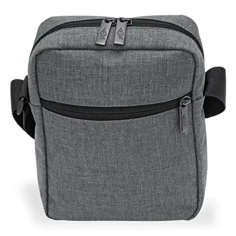 Messenger bag WEDO 59 350512 — Polyester hall unisex shoulder/handbag, zipper closure