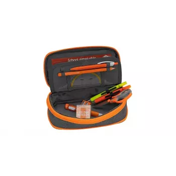 Pehme pliiatsitasku WEDO Neon Stretch Hall Oranž
