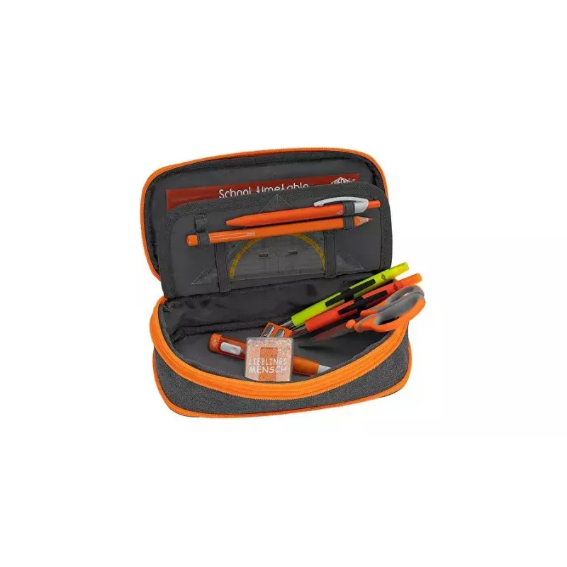 Pehme pliiatsitasku WEDO Neon Stretch Hall Oranž