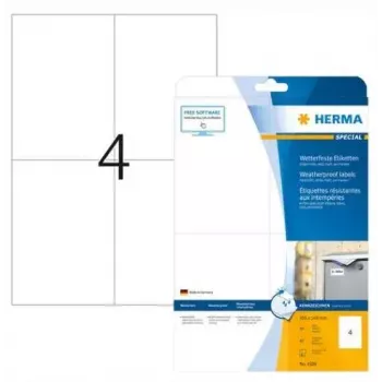 Isekleepuv silt Ristkülik HERMA 4598