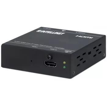 Intellinet H.264 HDMI üle IP videoseina pikendaja - saatja levitab H.264 tihendatud 1080p HDMI signaali kuni 500 m kaugusele üle võrgu; videosein, uni- ja multimeedia voogesitus; paigaldatav, must