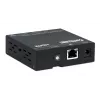 Intellinet H.264 HDMI üle IP videoseina pikendaja - saatja levitab H.264 tihendatud 1080p HDMI signaali kuni 500 m kaugusele üle võrgu; videosein, uni- ja multimeedia voogesitus; paigaldatav, must