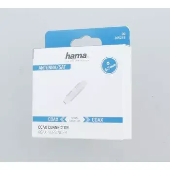 Hama 00205215 koaksiaalpistik 1 tk