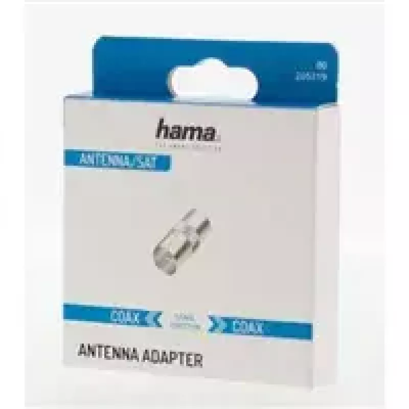 Hama 00205219 koaksiaalpistik 1 tk