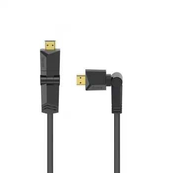 Hama HDMI-kaabel 1,5 m tüüp A-pistik–isane 2.0b 18 Gbit/s must