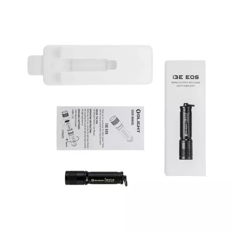 Käsi taskulamp Olight i3E Must LED 90 lm IPX8 70 h