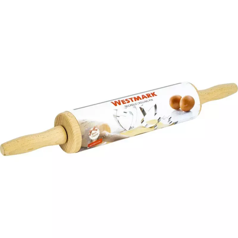 Puidust käepide Westmark Woody pöök sile pind 460 mm, 64×64 mm profiil