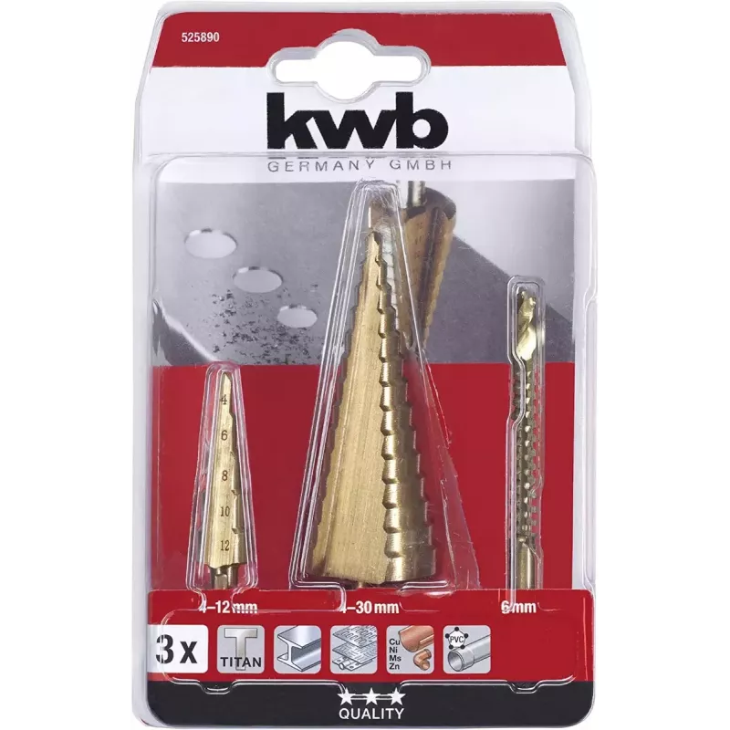 Puuritera KWB 525890 kiirlõiketeras HSS 10mm sügavus 155mm kõrgus