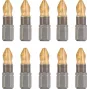 Kruvikeeramisotsakute komplekt KWB 124112 10 tk Pozidriv PZ 2 25 mm