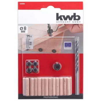 KWB 028086 8 mm läbimõõduga spiraalpuuritera, 1 tk