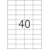 Isekleepuv printerisilt HERMA Labels Premium A4 52,5x29,7 mm