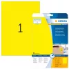 Isekleepuv printerisilt HERMA Coloured Labels A4 210x297 mm kollane paber matt 20 tk