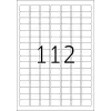 Isekleepuv printerisilt HERMA Labels Premium A4 25,4 x 16,9 mm