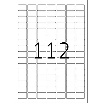 Isekleepuv printerisilt HERMA Labels Premium A4 25,4 x 16,9 mm