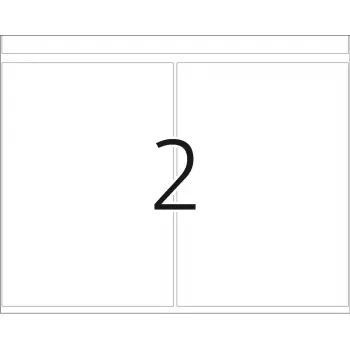 Sildid trükipressidele HERMA DP1 74x105 mm