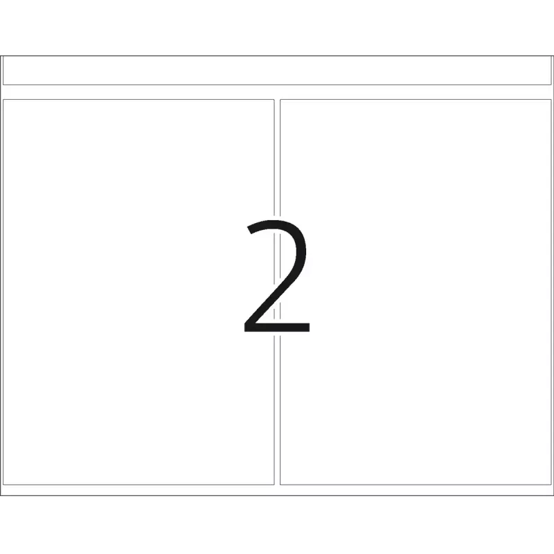 Sildid trükipressidele HERMA DP1 74x105 mm